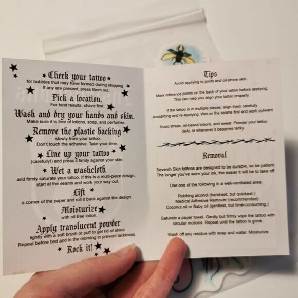 Temp Tattoo Victorian Ghoul Girl with Bugs and Key, Zombie Temporary Tattoo Skin - Picture 4 of 9